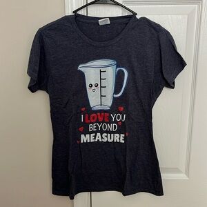 “I Love You Beyond Measure” Graphic Tee, Small - New